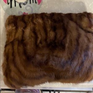 Vintage hand warmer purse